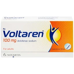 Viên đặt Voltaren 100mg Novartis điều trị viêm và thoái hóa của bệnh thấp khớp (1 vỉ x 5 viên)