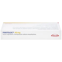 Viên nén Pantoloc 40mg Takeda điều trị viêm thực quản trào ngược (1 vỉ x 7 viên) 