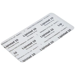 Viên nén Lipistad 10 Stella điều trị tăng cholesterol máu (3 vỉ x 10 viên)