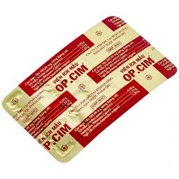 Viên Ích Mẫu OP.CIM OPC hỗ trợ điều trị rối loạn kinh nguyệt (5 vỉ x 10 viên)
