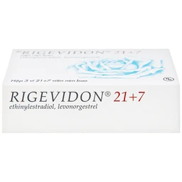 Thuốc Rigevidon 21+7 Gedeon dùng cho tránh thai (3 vỉ x 28 viên) 