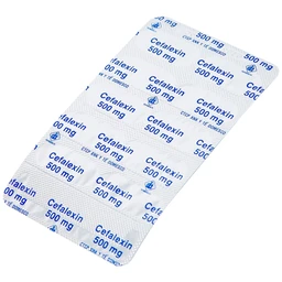 Thuốc Cefalexin 500mg Domesco điều trị nhiễm khuẩn (10 vỉ x 10 viên)