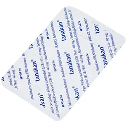 Thuốc Tanakan điều trị triệu chứng rối loạn nhận thức, rối loạn chú ý và trí nhớ (2 vỉ x 15 viên)