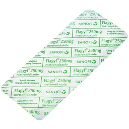 Thuốc Flagyl 250mg Sanofi điều trị nhiễm khuẩn (2 vỉ x 10 viên)