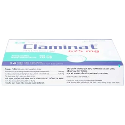 Thuốc Claminat 625mg Imexpharm điều trị nhiễm trùng (2 vỉ x 7 viên)