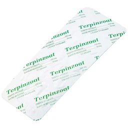 Thuốc Terpinzoat TV.PHARM làm loãng đờm và điều trị các triệu chứng ho (100 viên)