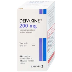Thuốc Depakine 200mg Sanofi điều trị động kinh (40 viên)