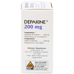 Thuốc Depakine 200mg Sanofi điều trị động kinh (40 viên)