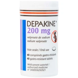 Thuốc Depakine 200mg Sanofi điều trị động kinh (40 viên)