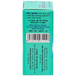 Thuốc nhỏ mắt, mũi Natri Clorid 0,9% Traphaco giảm nghẹt mũi, chảy mũi, viêm mũi dị ứng (10ml)