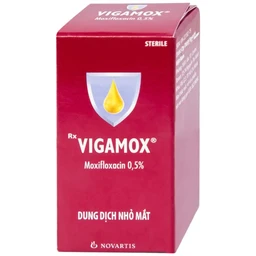 Thuốc nhỏ mắt Vigamox Alcon điều trị viêm kết mạc (5ml)