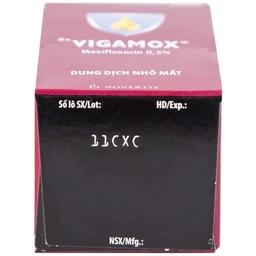 Thuốc nhỏ mắt Vigamox Alcon điều trị viêm kết mạc (5ml)