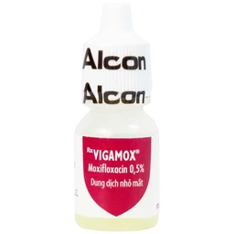 Thuốc nhỏ mắt Vigamox Alcon điều trị viêm kết mạc (5ml)