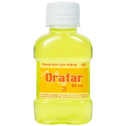 Dung dịch súc miệng Orafar Pharmedic sát trùng miệng khi nhổ răng, sưng nướu răng, viêm họng (90ml)