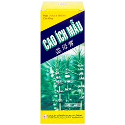 Thuốc Cao Ích Mẫu OPC điều trị kinh nguyệt không đều (180ml)