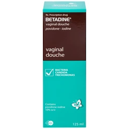 Dung dịch sát trùng âm đạo Betadine điều trị nhiễm trùng âm đạo (125ml)