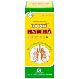 Siro thuốc ho Bổ Phế Nam Hà Chỉ Khái Lộ KĐ chuyên trị ho do cảm mạo, ho gió, ho khan, ho có đờm (125ml)