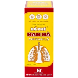 Siro ho bổ phế Nam Hà Chỉ Khái Lộ điều trị ho cảm mạo, ho gió, ho khan (125ml)