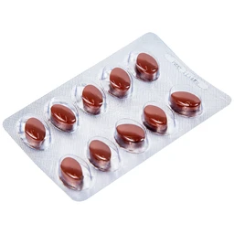 Viên uống hỗ trợ tăng cường sức đề kháng, giúp giảm nguy cơ cảm cúm, viêm họng Echina Kingphar (3 vỉ x 10 viên)