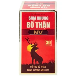 Viên uống hỗ trợ bổ thận, tăng cường sinh lực Sâm Nhung Bổ Thận NV (30 viên)