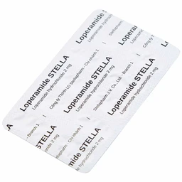 Viên nang cứng Loperamide Stella 2mg giảm tiêu chảy cấp (5 vỉ x 10 viên)