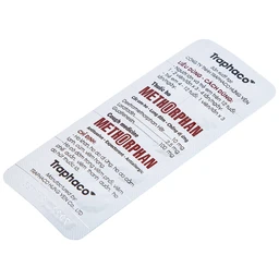 Thuốc ho Methorphan Traphaco cắt cơn ho, điều trị long đờm, chống dị ứng (2 vỉ x 10 viên)