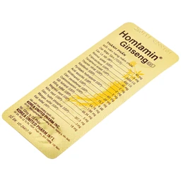 Thuốc Homtamin Ginseng Korea United cung cấp vitamin và muối khoáng (12 vỉ x 5 viên)