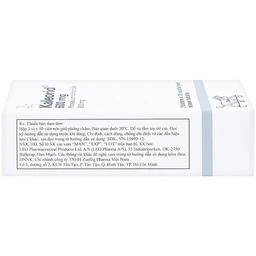 Viên nén Kaleorid 600mg LEO phòng ngừa và điều trị giảm kali huyết (3 vỉ x 10 viên) 