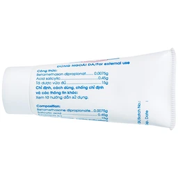 Thuốc mỡ bôi da Betacylic Mekophar điều trị bệnh vẩy nến, vảy da dầu (15g)