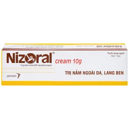 Kem bôi da Nizoral Cream Janssen điều trị nấm ngoài da, lang ben (10g)