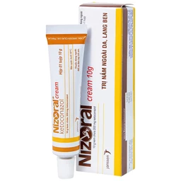 Kem bôi da Nizoral Cream Janssen điều trị nấm ngoài da, lang ben (10g)