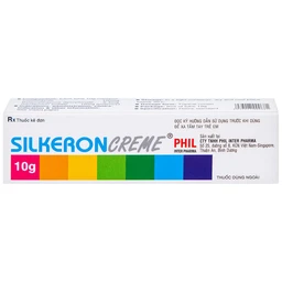 Kem bôi ngoài da Silkeron Creme Phil giảm triệu chứng viêm da (10g)