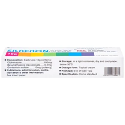 Kem bôi ngoài da Silkeron Creme Phil giảm triệu chứng viêm da (10g)
