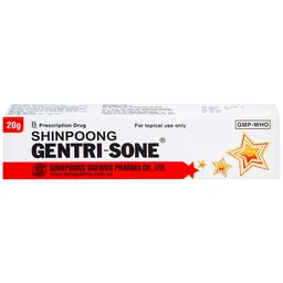 Kem Gentrisone ShinPoong Deawoo điều trị nấm da, giảm viêm ngứa da (20g)