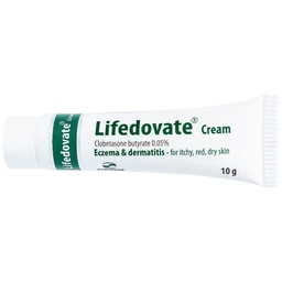 Kem bôi da Lifedovate Cream 0,05% Hadiphar điều trị các vết long eczema, viêm da (10g)