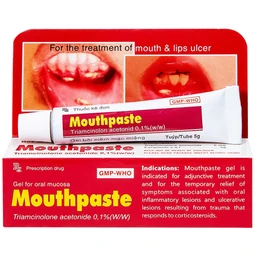 Gel bôi niêm mạc miệng Mouthpaste Medipharco giảm viêm, tổn thương (5g)