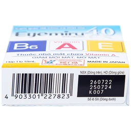 Thuốc nhỏ mắt Eyemiru 40 EX điều trị căng mắt, xung huyết kết mạc (15ml)