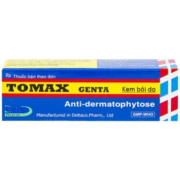 Kem bôi da Tomax Genta Detapharm điều trị bệnh da dị ứng (6g)