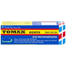 Kem bôi da Tomax Genta Detapharm điều trị bệnh da dị ứng (6g)