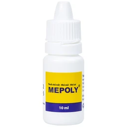 Thuốc Mepoly Merap dùng cho viêm kết mạc, mi mắt, viêm mũi, viêm tai (10ml)