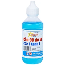 Cồn xanh 90 độ Vĩnh Phúc 60ml dùng sát trùng vết thương