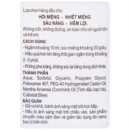 Nước súc miệng Valentine Thái Dương diệt khuẩn, bảo vệ răng miệng (500ml)