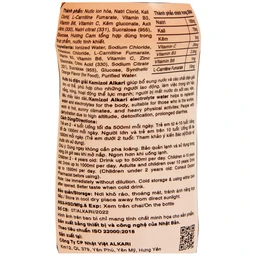 Nước Bù Điện Giải Kamizol Vị Cam (250ml)