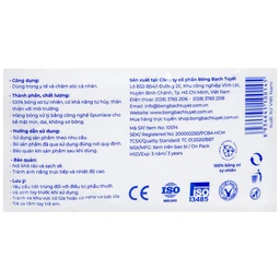 Bông cuộn thấm nước Bạch Tuyết 45g vệ sinh cá nhân và y tế