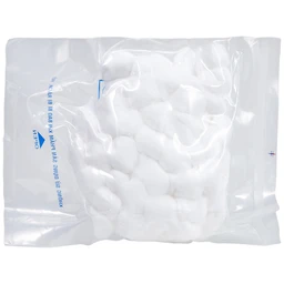 Bông viên Bảo Thạch 50g làm sạch vết thương, thấm máu và dịch tiết