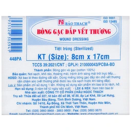 Bông gạc đắp vết thương Bảo Thạch 8x17cm