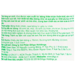 Tăm bông sơ sinh Niva BHP1 thân giấy 2 đầu tròn vệ sinh tai, mũi, vệ sinh cá nhân (200 que) 