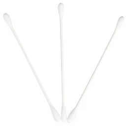 Tăm bông thân giấy Niva Baby BZP1 2 đầu tròn túi Zip vệ sinh tai, mũi, vệ sinh cá nhân cho trẻ em (200 que)