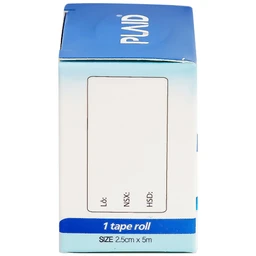 Băng cuộn giấy Plaid Young Plaster-Paper 2.5cmx5m giúp cố định băng gạc và dụng cụ y tế Young chemical