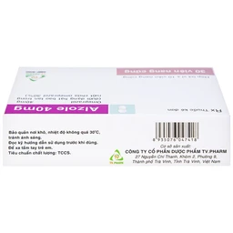 Thuốc Alzole 40mg TV.Pharm điều trị viêm thực quản, viêm loét dạ dày, tá tràng (3 vỉ x 10 viên)